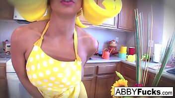 Surreal Kitchen dress up with Abigail and her giant cucumber!